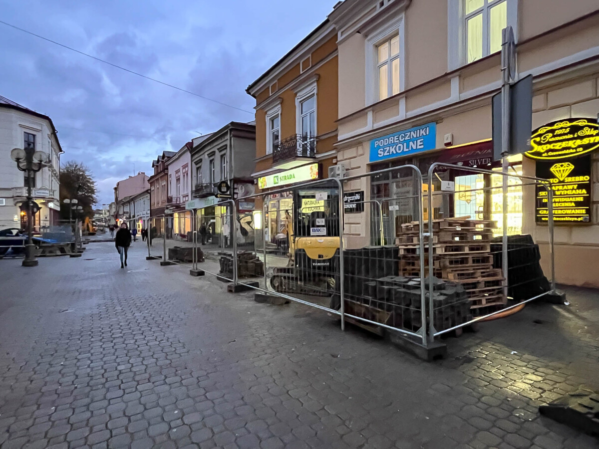 Przebudowa ul. Grunwaldzkiej w Rzeszowie [listopad 2023]